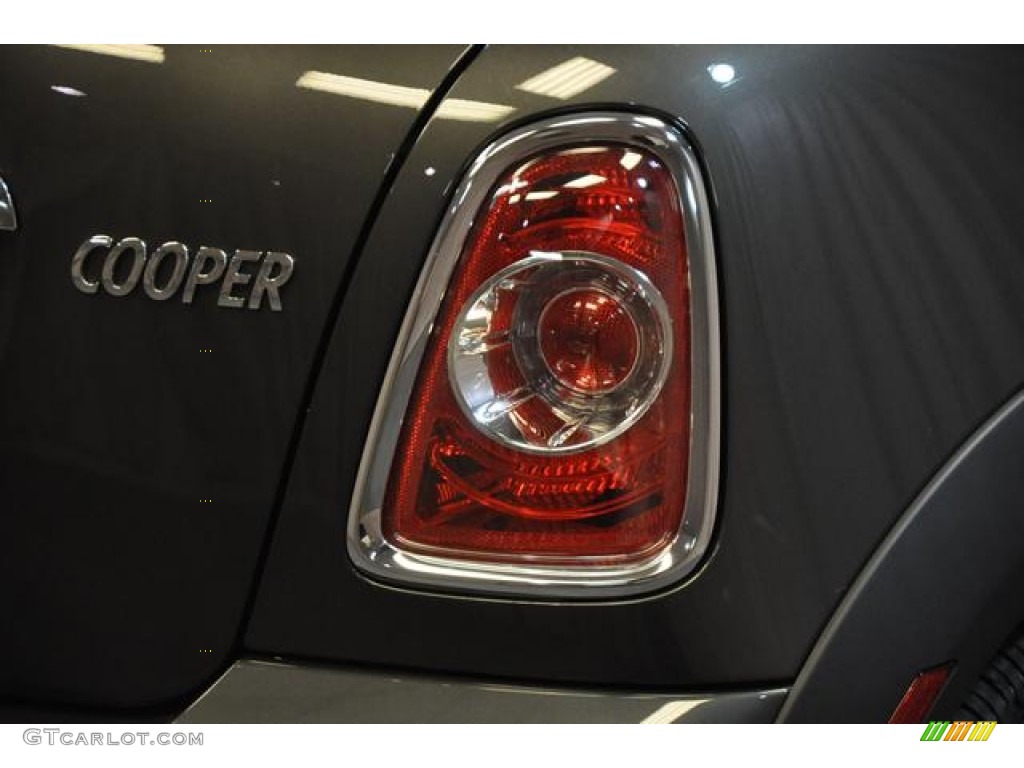 2013 Cooper Coupe - Eclipse Gray Metallic / Carbon Black photo #13