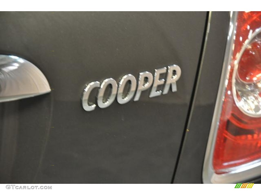 2013 Cooper Coupe - Eclipse Gray Metallic / Carbon Black photo #16