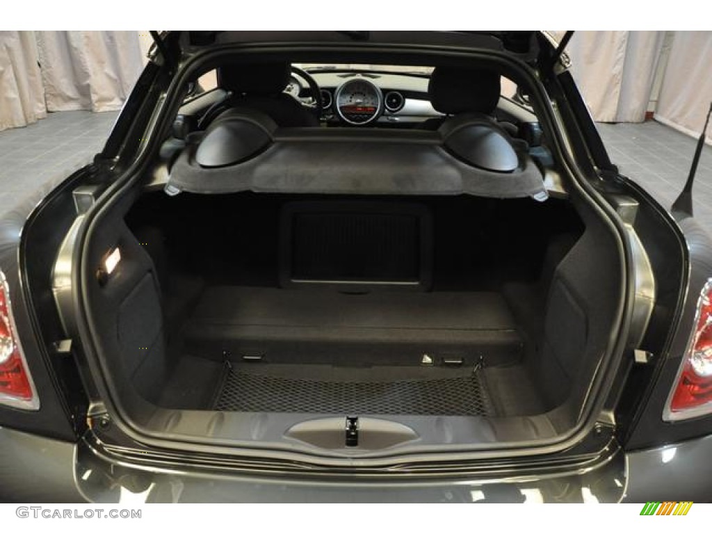 2013 Cooper Coupe - Eclipse Gray Metallic / Carbon Black photo #17