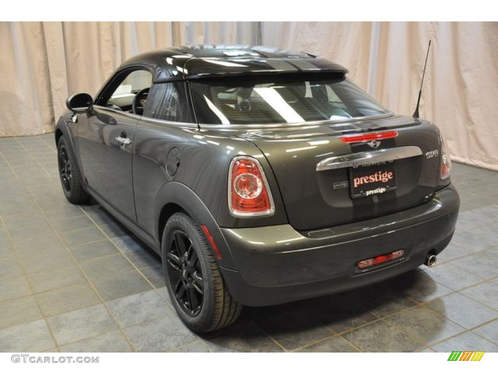 2013 Cooper Coupe - Eclipse Gray Metallic / Carbon Black photo #18
