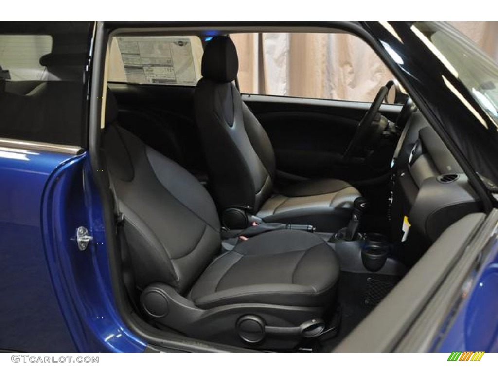 2013 Cooper Hardtop - Lightning Blue Metallic / Carbon Black photo #7