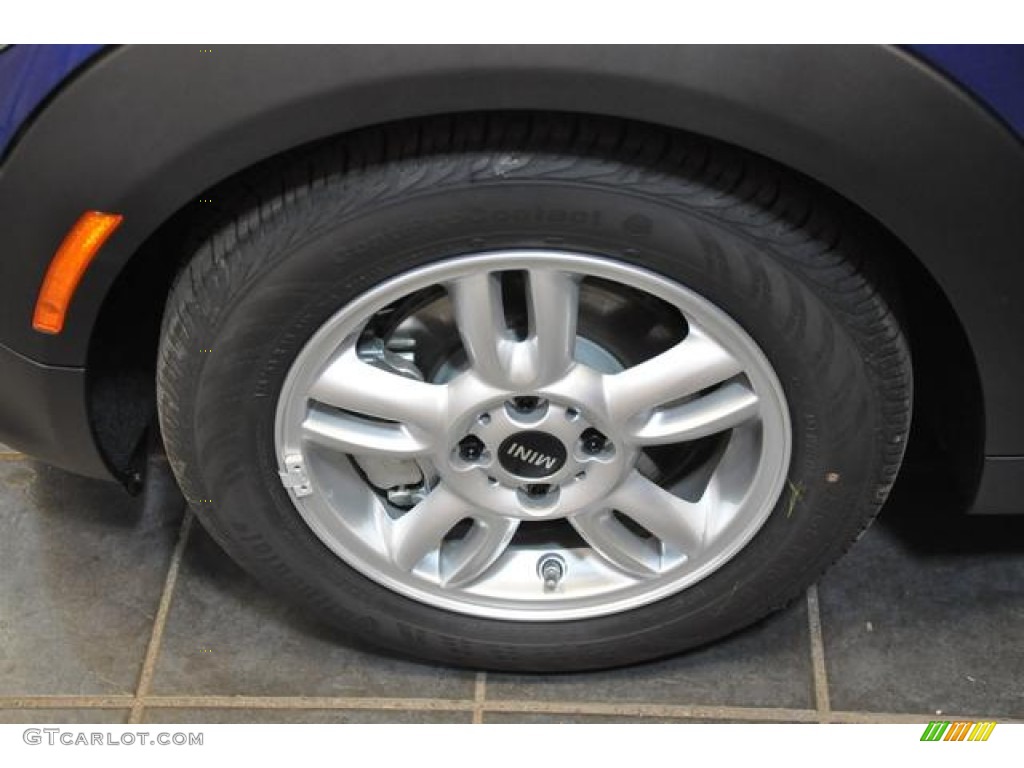 2013 Cooper Hardtop - Lightning Blue Metallic / Carbon Black photo #24