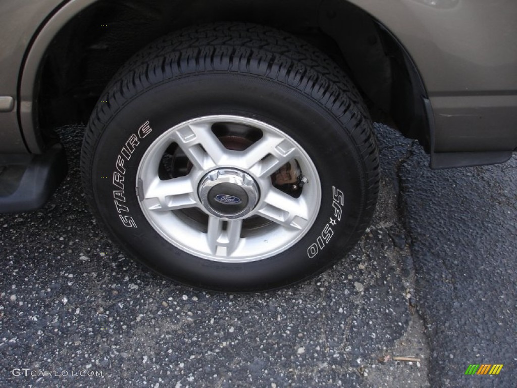 2005 Explorer XLT 4x4 - Mineral Grey Metallic / Medium Parchment photo #8