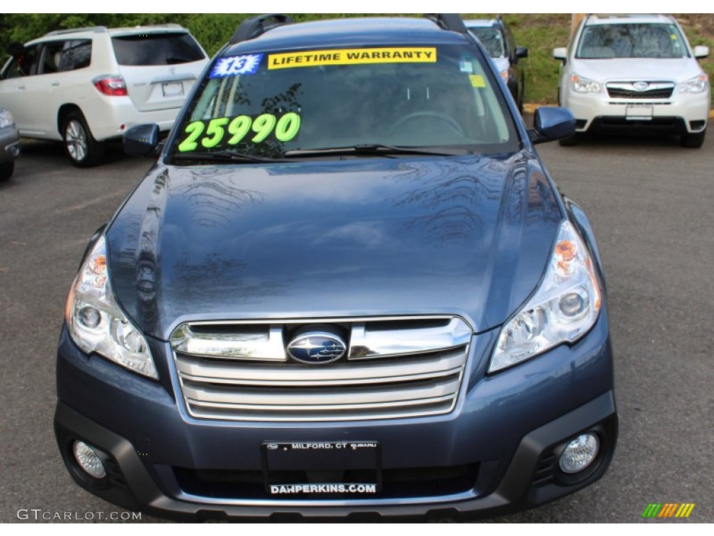 2013 Outback 2.5i Premium - Twilight Blue Metallic / Black photo #2