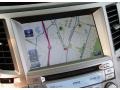 2010 Subaru Legacy Warm Ivory Interior Navigation Photo