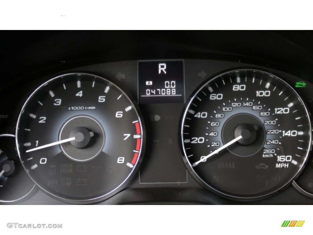 2010 Subaru Legacy 3.6R Limited Sedan Gauges Photos