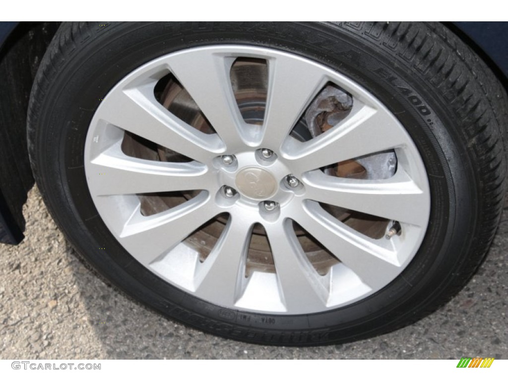 2010 Subaru Legacy 3.6R Limited Sedan Wheel Photo #81161646