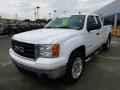 Summit White 2008 GMC Sierra 1500 SLE Extended Cab 4x4 Exterior