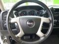 2008 GMC Sierra 1500 Ebony Interior Steering Wheel Photo