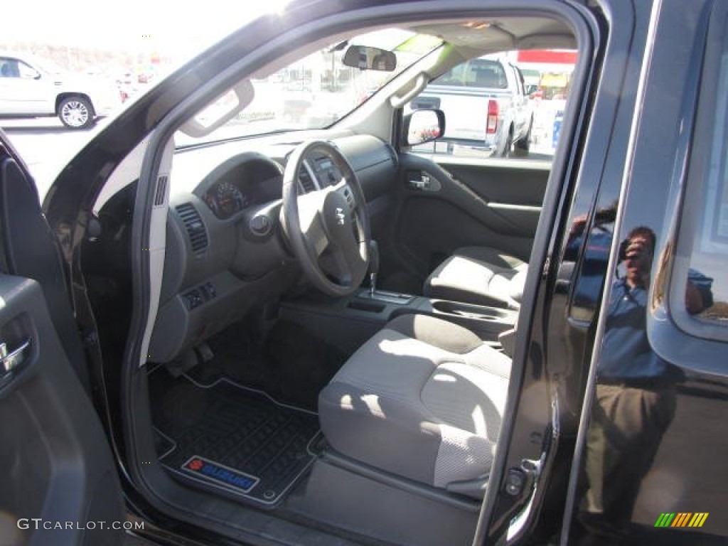 Graphite Interior 2012 Suzuki Equator Sport Crew Cab 4x4 Photo #81163068