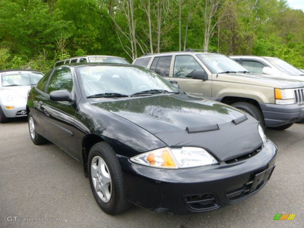 Black 2001 Chevrolet Cavalier Coupe Exterior Photo #81163800