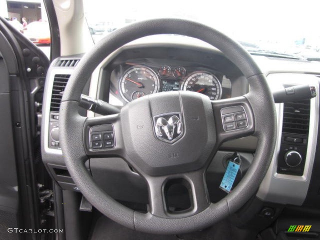 2012 Ram 1500 SLT Quad Cab 4x4 - Mineral Gray Metallic / Dark Slate Gray/Medium Graystone photo #29