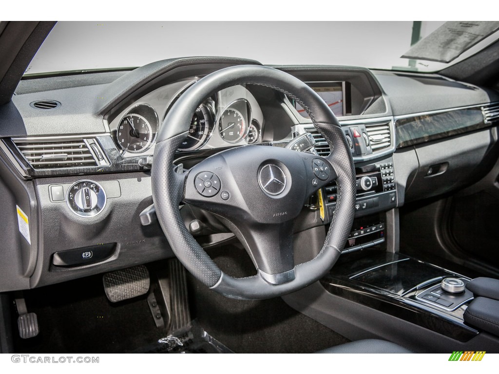2011 Mercedes-Benz E 350 Sedan Black Dashboard Photo #81164481