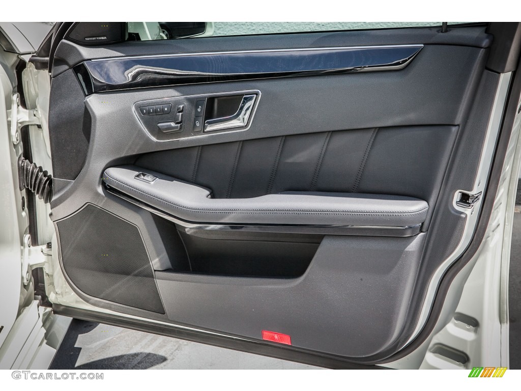 2011 Mercedes-Benz E 350 Sedan Black Door Panel Photo #81164688