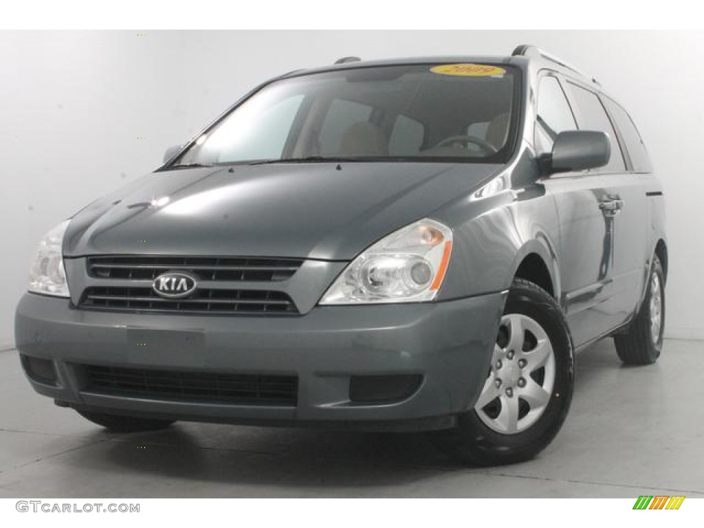 2009 Sedona LX - Olive Gray / Gray photo #2