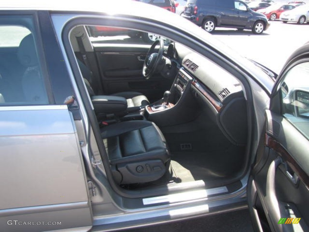 2008 A4 3.2 Quattro S-Line Sedan - Quartz Grey Metallic / Black photo #19