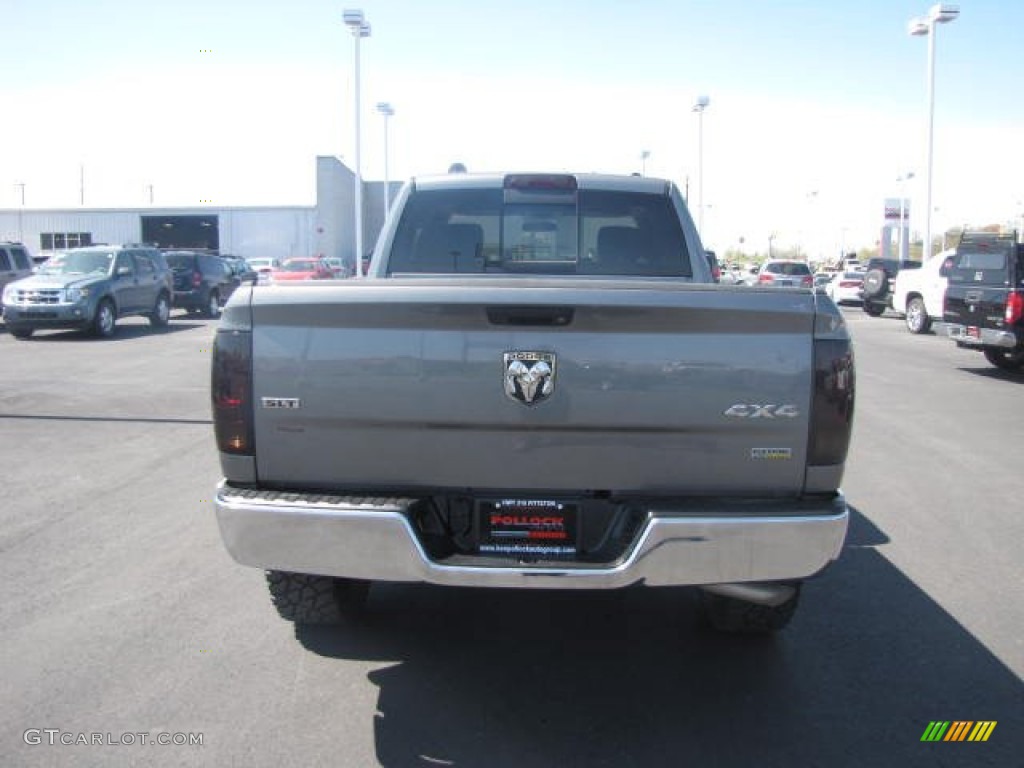 2010 Ram 1500 SLT Quad Cab 4x4 - Mineral Gray Metallic / Dark Slate/Medium Graystone photo #6
