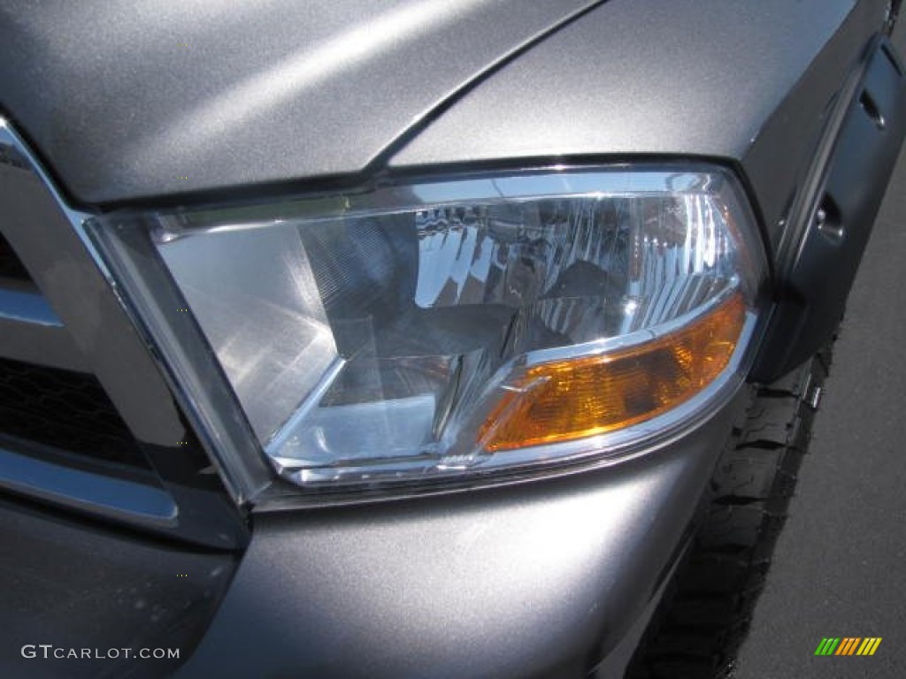 2010 Ram 1500 SLT Quad Cab 4x4 - Mineral Gray Metallic / Dark Slate/Medium Graystone photo #9