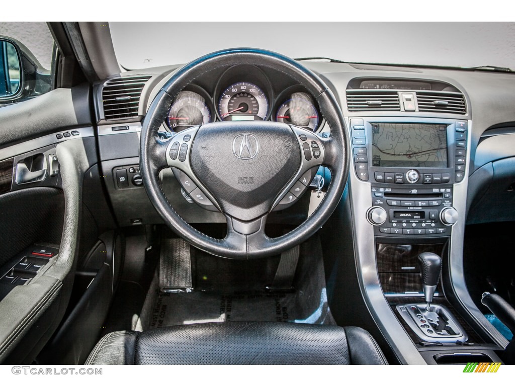2007 Acura TL 3.2 Ebony Dashboard Photo #81166179