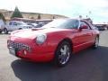 2003 Torch Red Ford Thunderbird Premium Roadster  photo #3