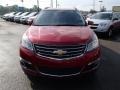 2013 Crystal Red Tintcoat Chevrolet Traverse LT AWD  photo #3