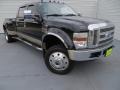 Black - F450 Super Duty Lariat Crew Cab 4x4 Dually Photo No. 2