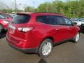 2013 Crystal Red Tintcoat Chevrolet Traverse LT AWD  photo #8