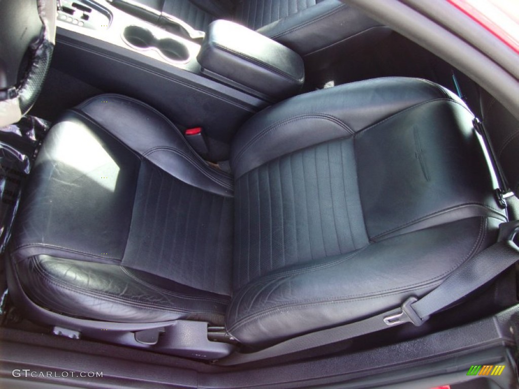 Black Ink Interior 2003 Ford Thunderbird Premium Roadster Photo #81166658