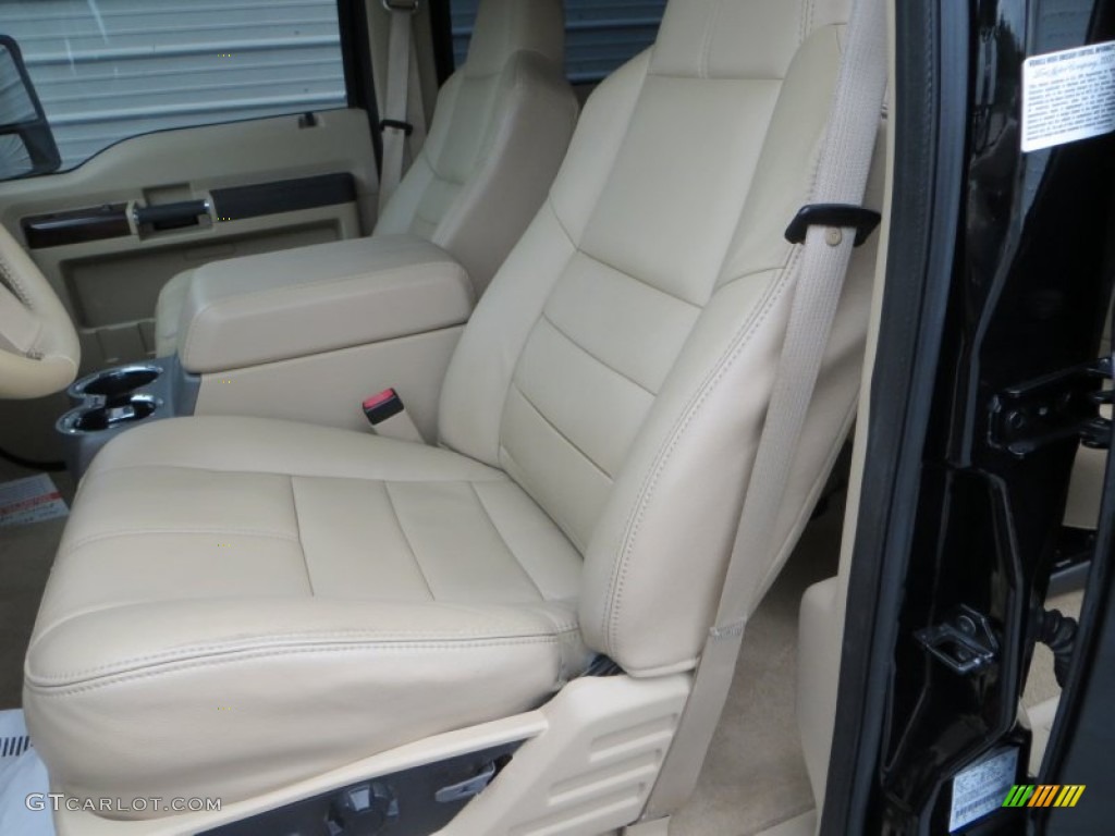 2008 Ford F450 Super Duty Lariat Crew Cab 4x4 Dually Front Seat Photo #81166992