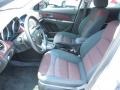 Jet Black/Sport Red Interior Photo for 2012 Chevrolet Cruze #81167232