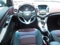 Jet Black/Sport Red 2012 Chevrolet Cruze LT Dashboard