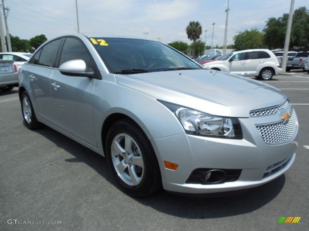 Silver Ice Metallic 2012 Chevrolet Cruze LT Exterior Photo #81167286