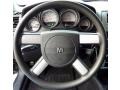 2009 Dodge Charger Dark Slate Gray Interior Steering Wheel Photo