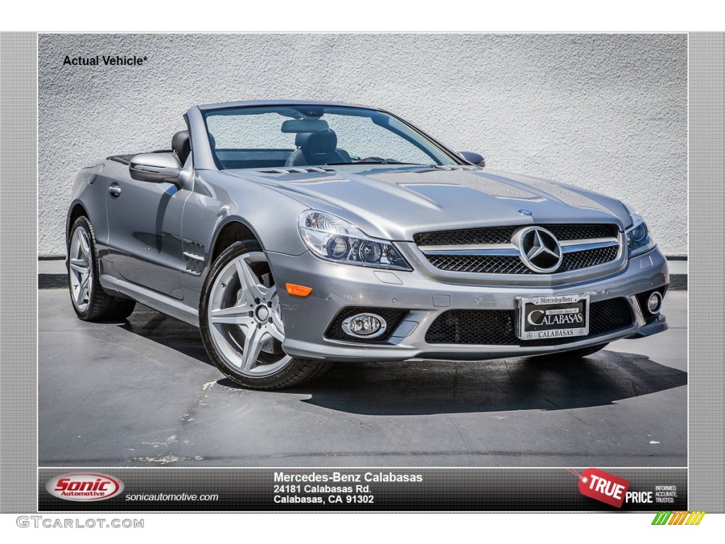 Palladium Silver Metallic Mercedes-Benz SL