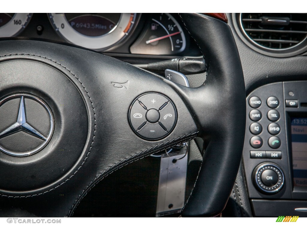 2011 SL 550 Roadster - Palladium Silver Metallic / Black photo #16