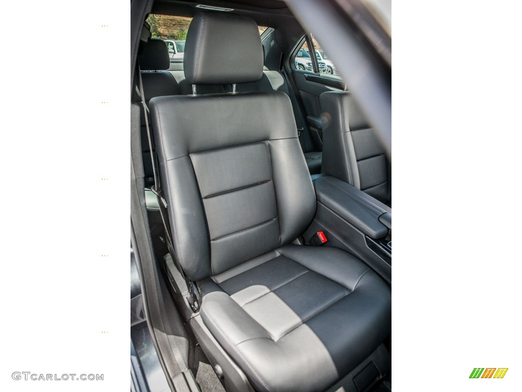 Black Interior 2011 Mercedes-Benz E 350 Sedan Photo #81169149
