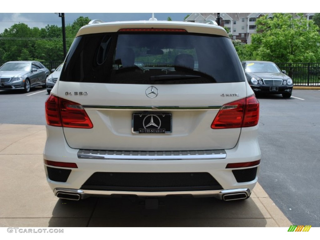 2013 GL 550 4Matic - Arctic White / Black/Tobacco Brown photo #12