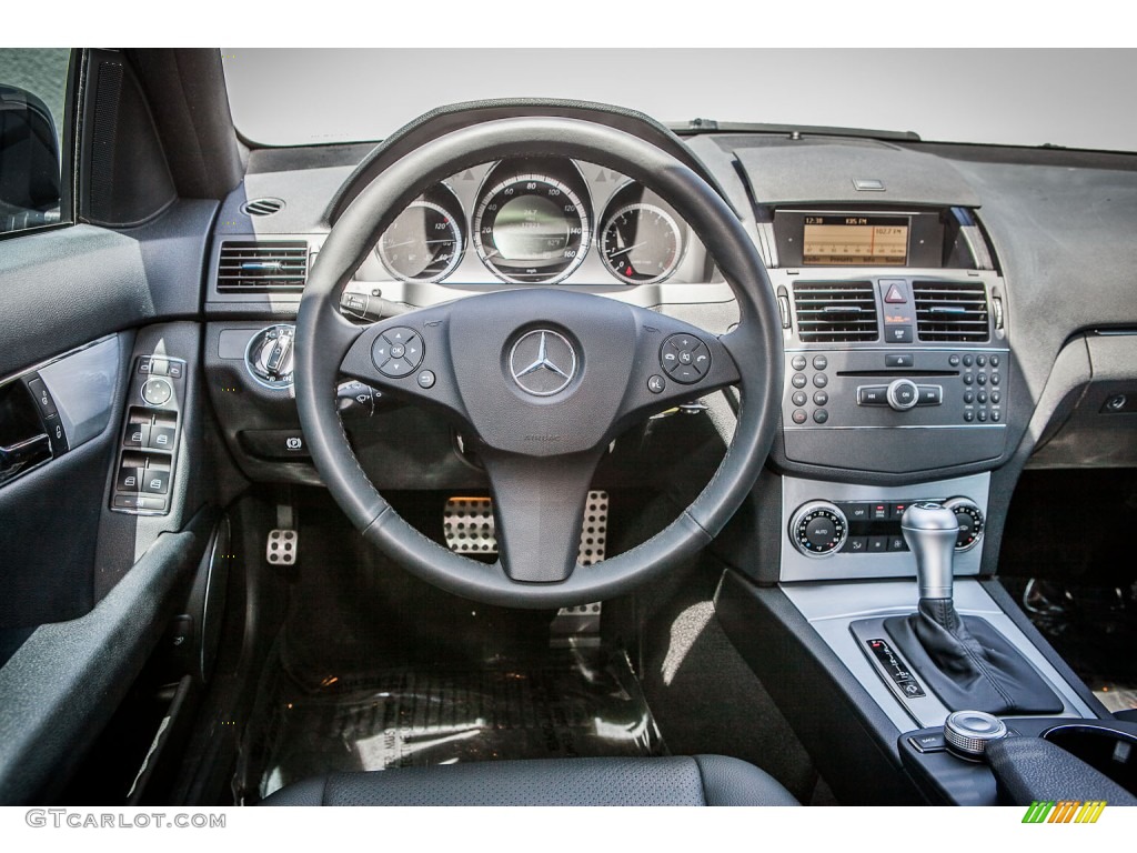 2010 Mercedes-Benz C 300 Sport Black Dashboard Photo #81169387
