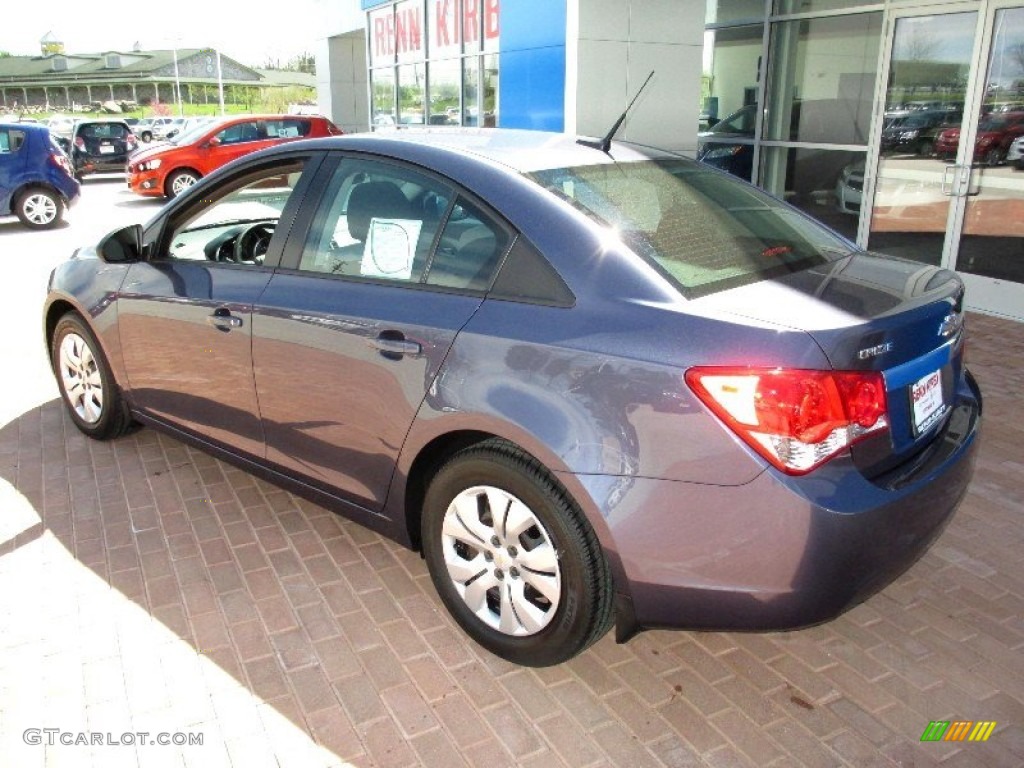 2013 Cruze LS - Atlantis Blue Metallic / Jet Black/Medium Titanium photo #2