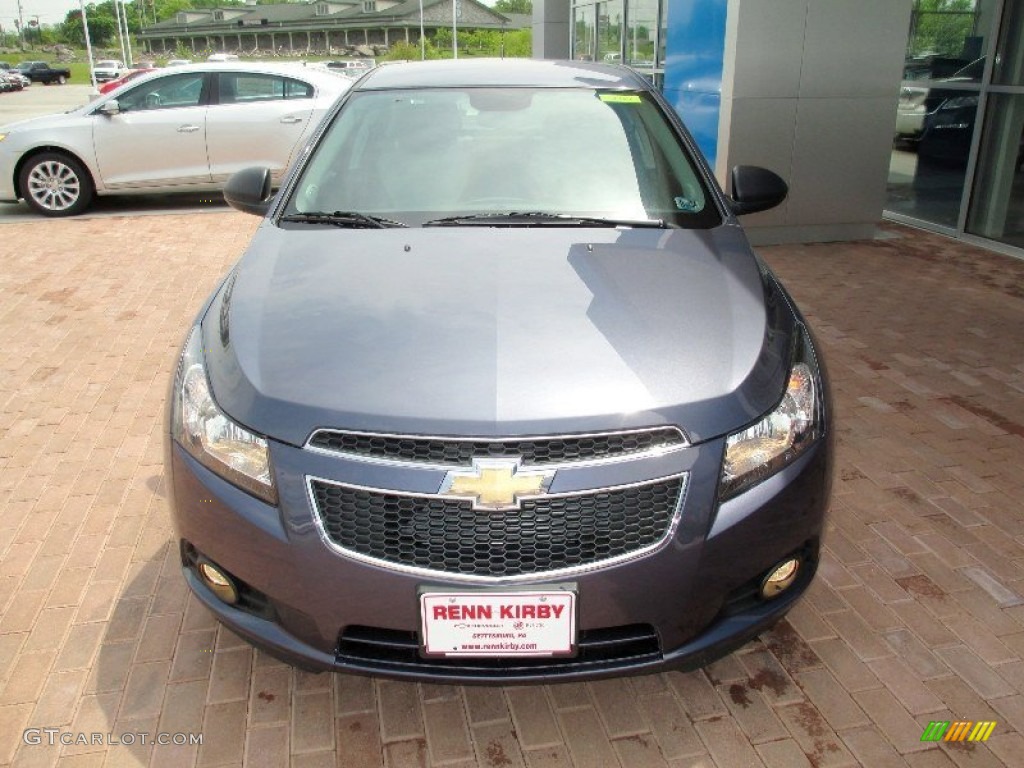 2013 Cruze LS - Atlantis Blue Metallic / Jet Black/Medium Titanium photo #15