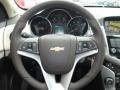 2013 Chevrolet Cruze Cocoa/Light Neutral Interior Steering Wheel Photo