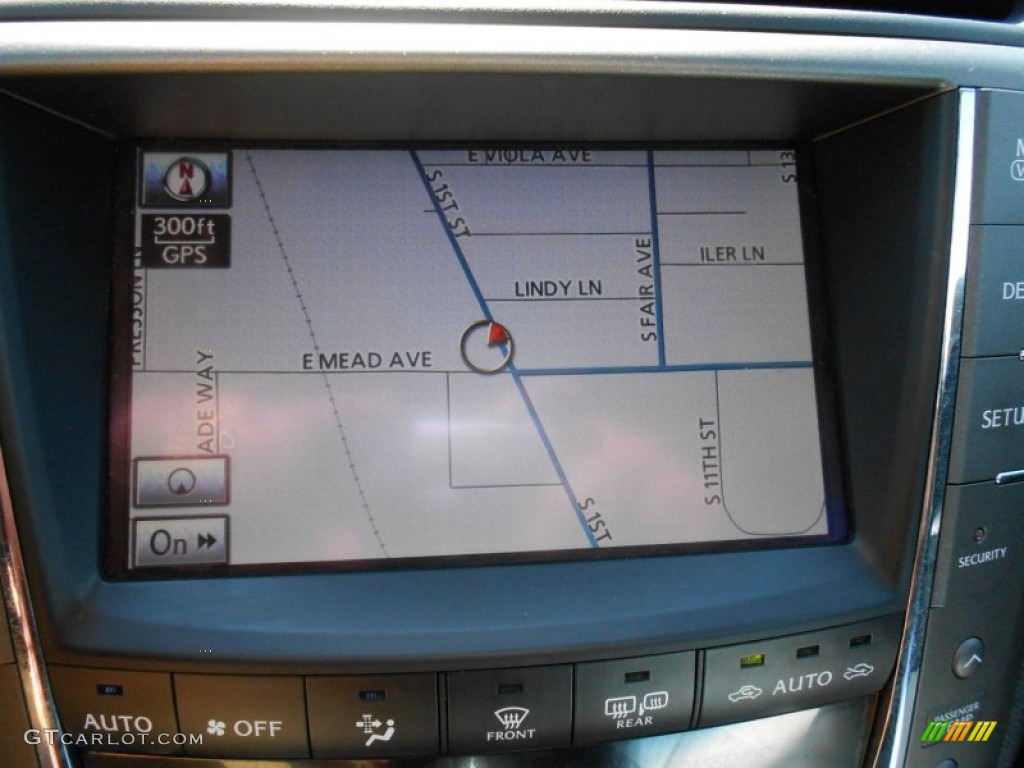2010 Lexus IS 350C Convertible Navigation Photo #81172146