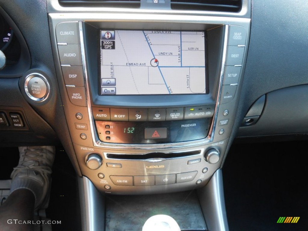 2010 Lexus IS 350C Convertible Controls Photos
