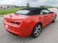 2012 Inferno Orange Metallic Chevrolet Camaro SS/RS Convertible  photo #8