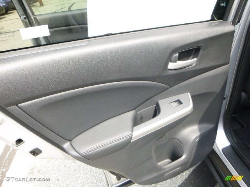 2013 CR-V EX-L AWD - Alabaster Silver Metallic / Black photo #13