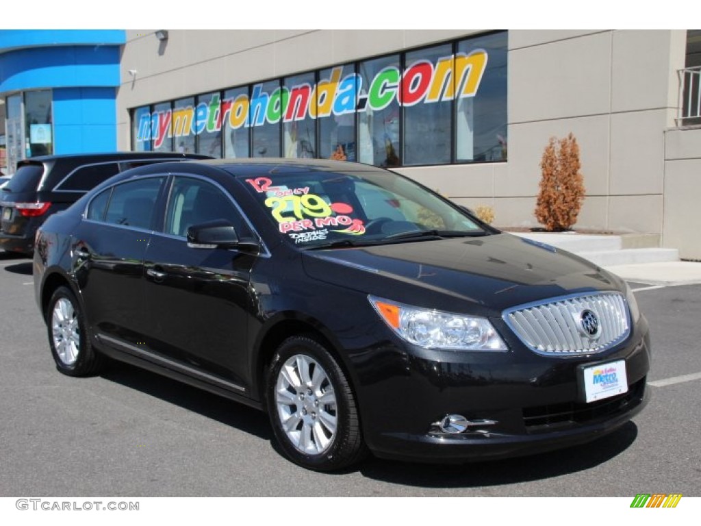 2012 LaCrosse FWD - Carbon Black Metallic / Ebony photo #1