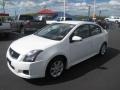 2012 Aspen White Nissan Sentra 2.0 SR  photo #1