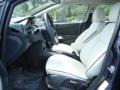 Arctic White Leather Front Seat Photo for 2013 Ford Fiesta #81175772