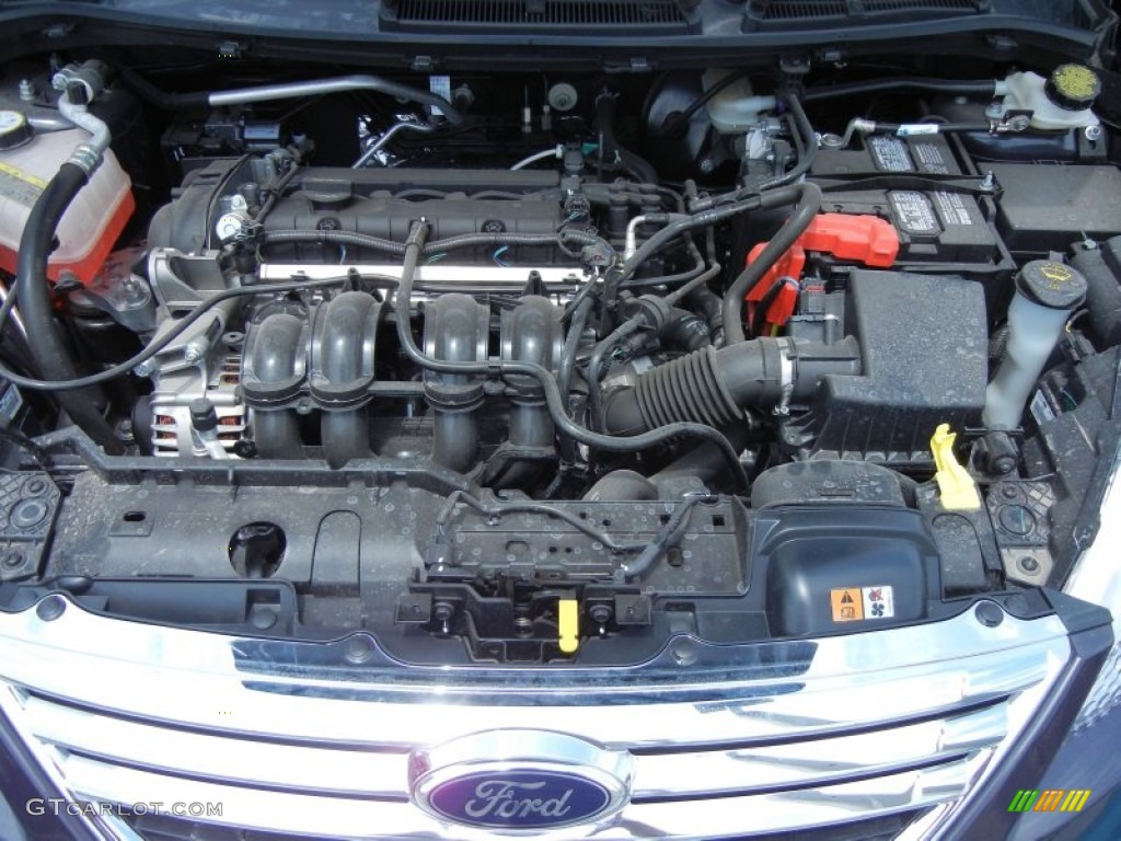 2013 Ford Fiesta Titanium Sedan 1.6 Liter DOHC 16-Valve Ti-VCT Duratec 4 Cylinder Engine Photo #81175887