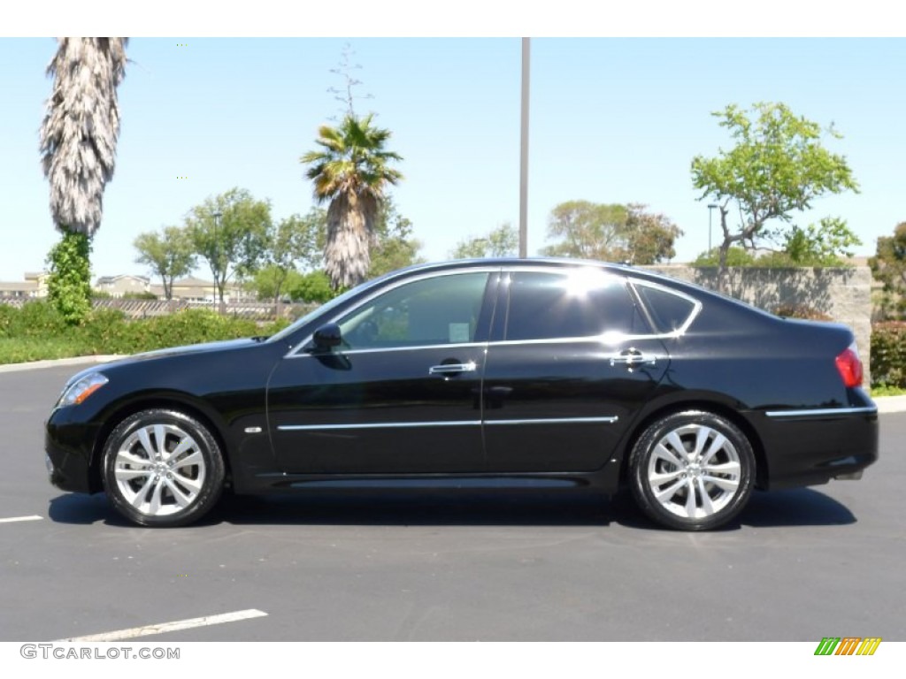 Black Obsidian 2010 Infiniti M 35 Sedan Exterior Photo #81176187